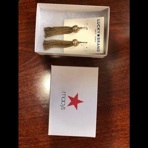 Lucky Brand Tassel Earrings